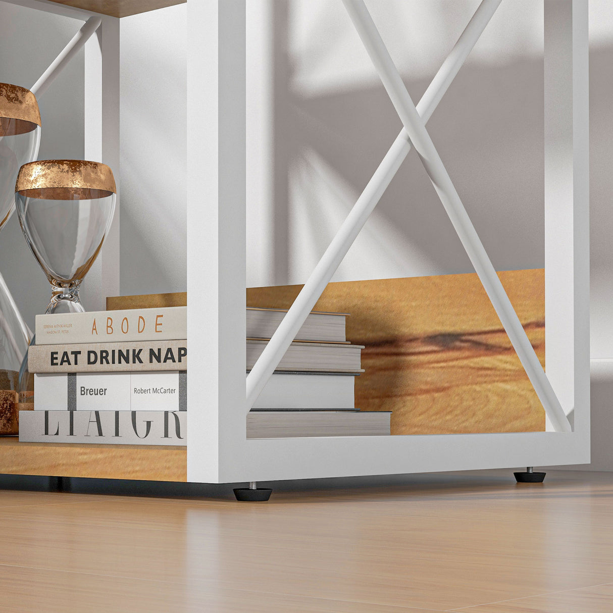 easycomfort easycomfort mobiletto scaffale per soggiorno cucina bagno 3 ripiani salvaspazio legno 40x35x72 5cm ean 8054111845403