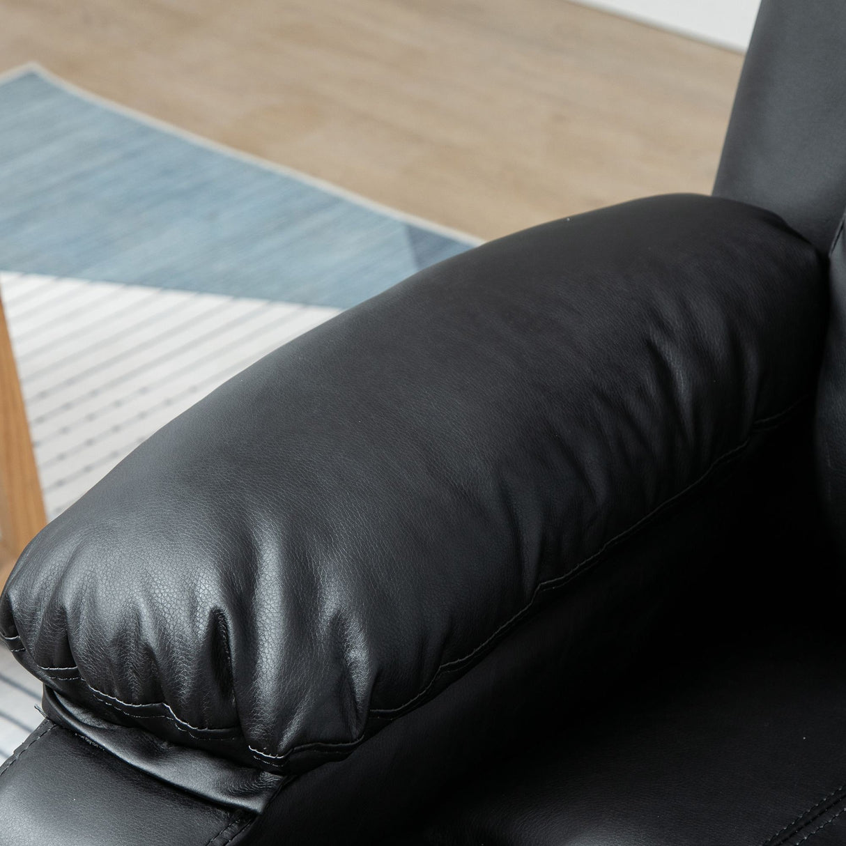 easycomfort easycomfort poltrona elettrica alzapersona reclinabile fino 160 con telecomando in similpelle nero