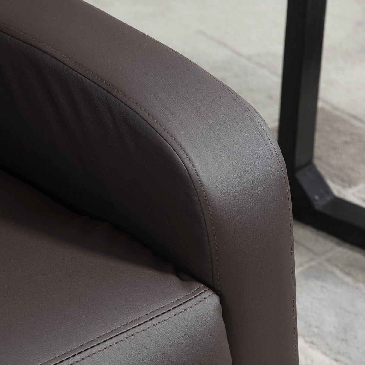 easycomfort easycomfort poltrona relax massaggiante con telecomando e 8 programmi reclinazione e poggiapiedi 68x88x98cm marrone