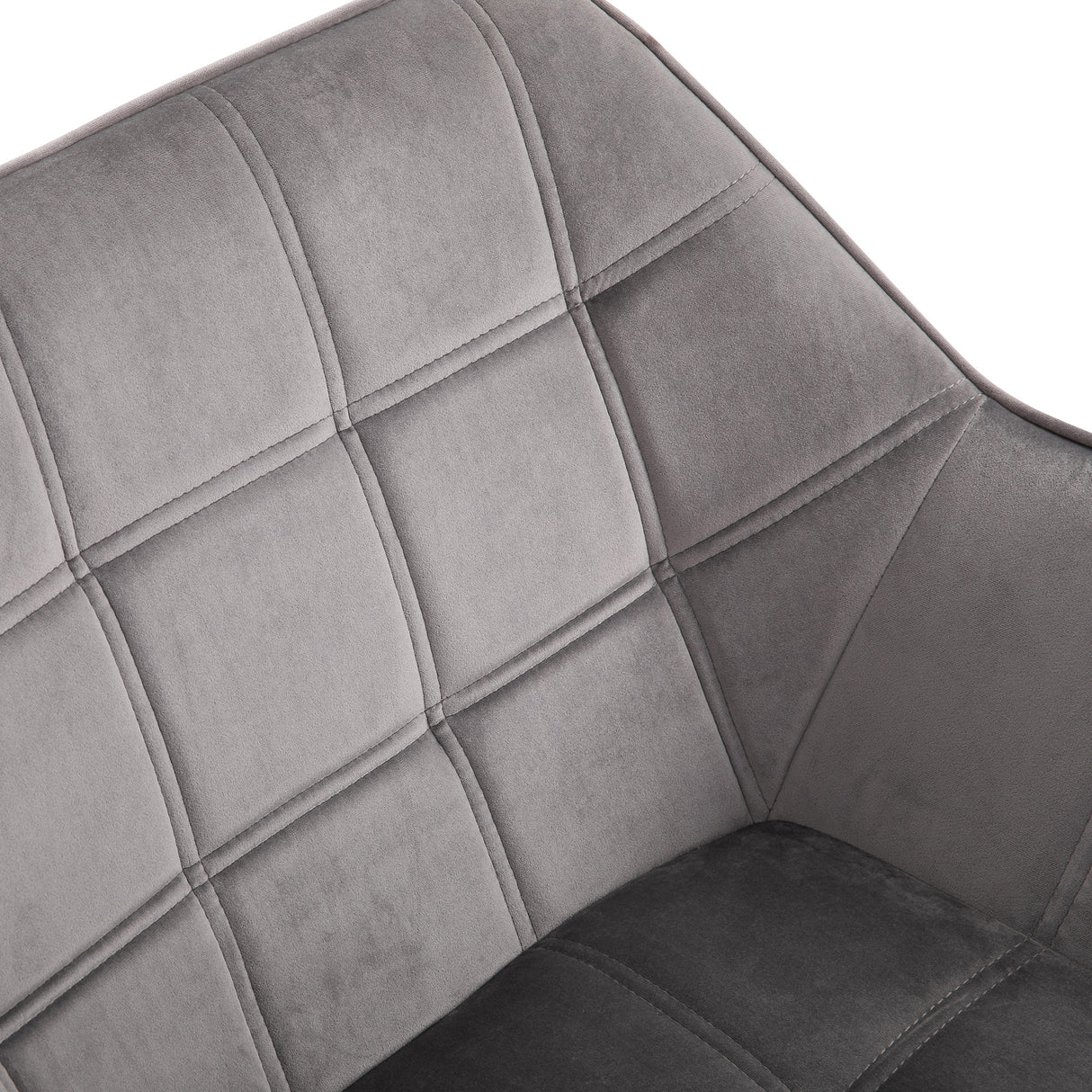 easycomfort easycomfort poltroncina stile nordico in legno ed effetto velluto grigio per soggiorno o ufficio 67x61 5x71 cm
