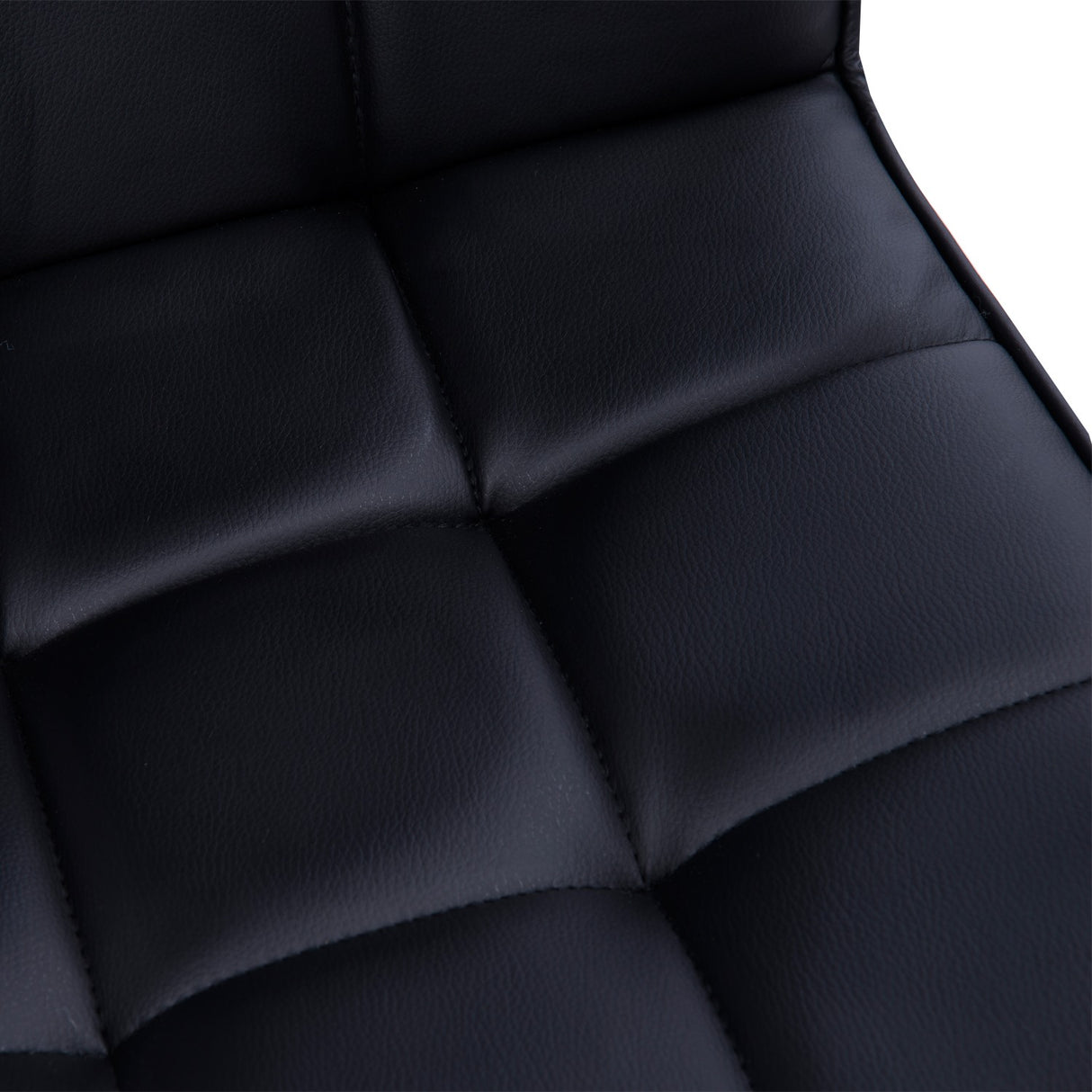 easycomfort easycomfort sedia da ufficio ergonomica in pelle pu nero sedia da studio con 5 ruote girevoli imbottitura e altezza regolabile 52 5x54x84 99cm ean 8054144135267