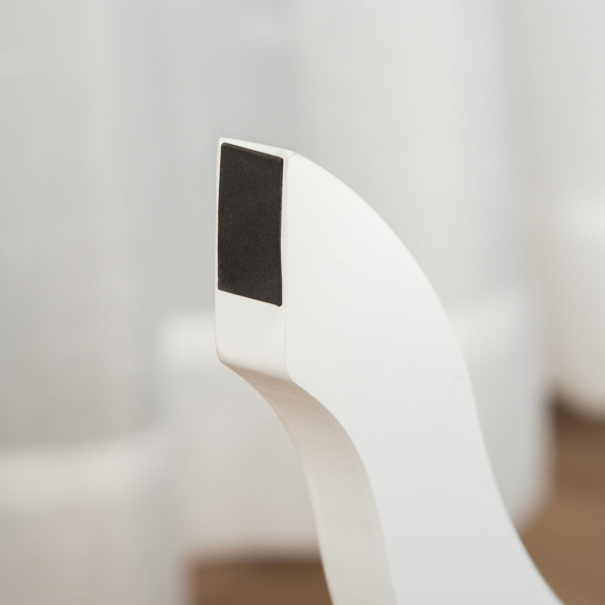 easycomfort easycomfort specchio da terra ovale a figura intera con inclinazione regolabile 47 5x45 5x154 5cm bianco