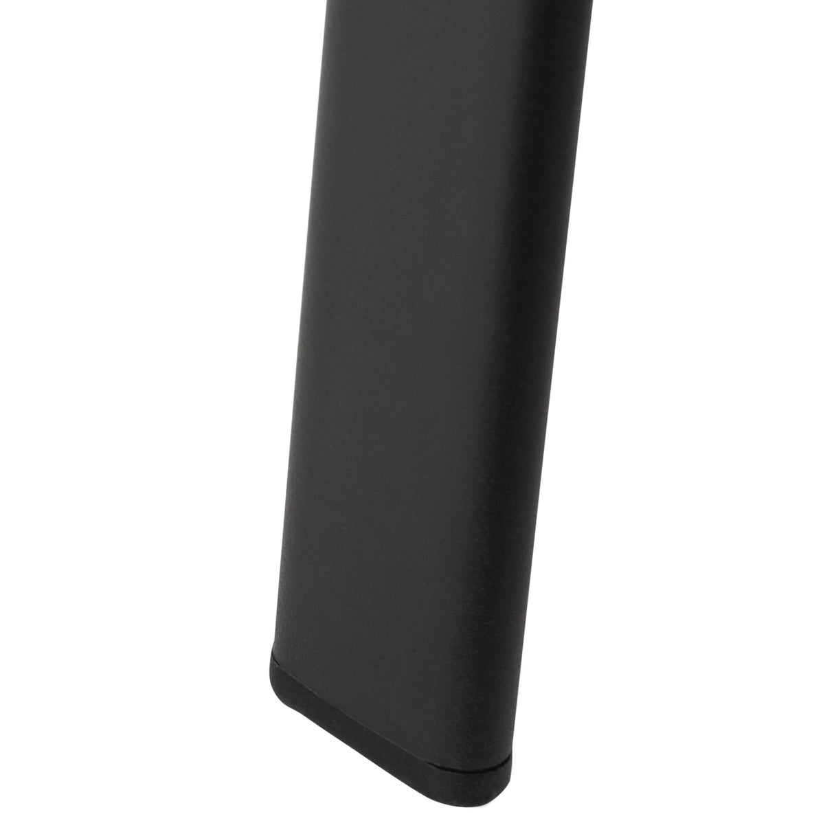 easycomfort easycomfort tavolo da giardino rotondo con foro per ombrellone in acciaio e vetro 106 5x71cm nero