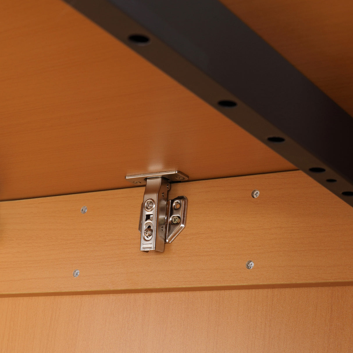 easycomfort easycomfort tavolo pieghevole da pranzo max 3 persone in truciolato e acciaio 75x144x144 5 cm color legno