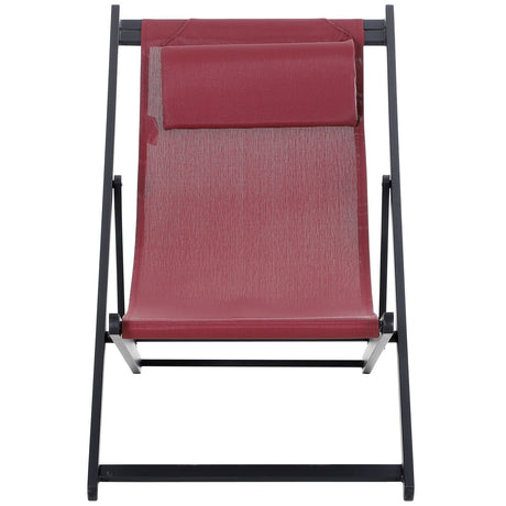 immagine-1-easycomfort-easycomfort-set-2-sedie-sdraio-pieghevoli-in-alluminio-e-texteline-rosso-ean-8054144135823