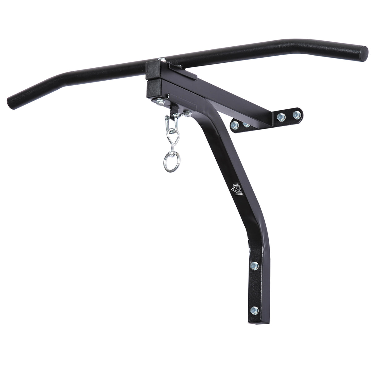 immagine-1-easycomfort-easycomfort-staffa-di-supporto-per-sacco-da-boxe-con-barra-per-trazioni-93x47x51cm-nero