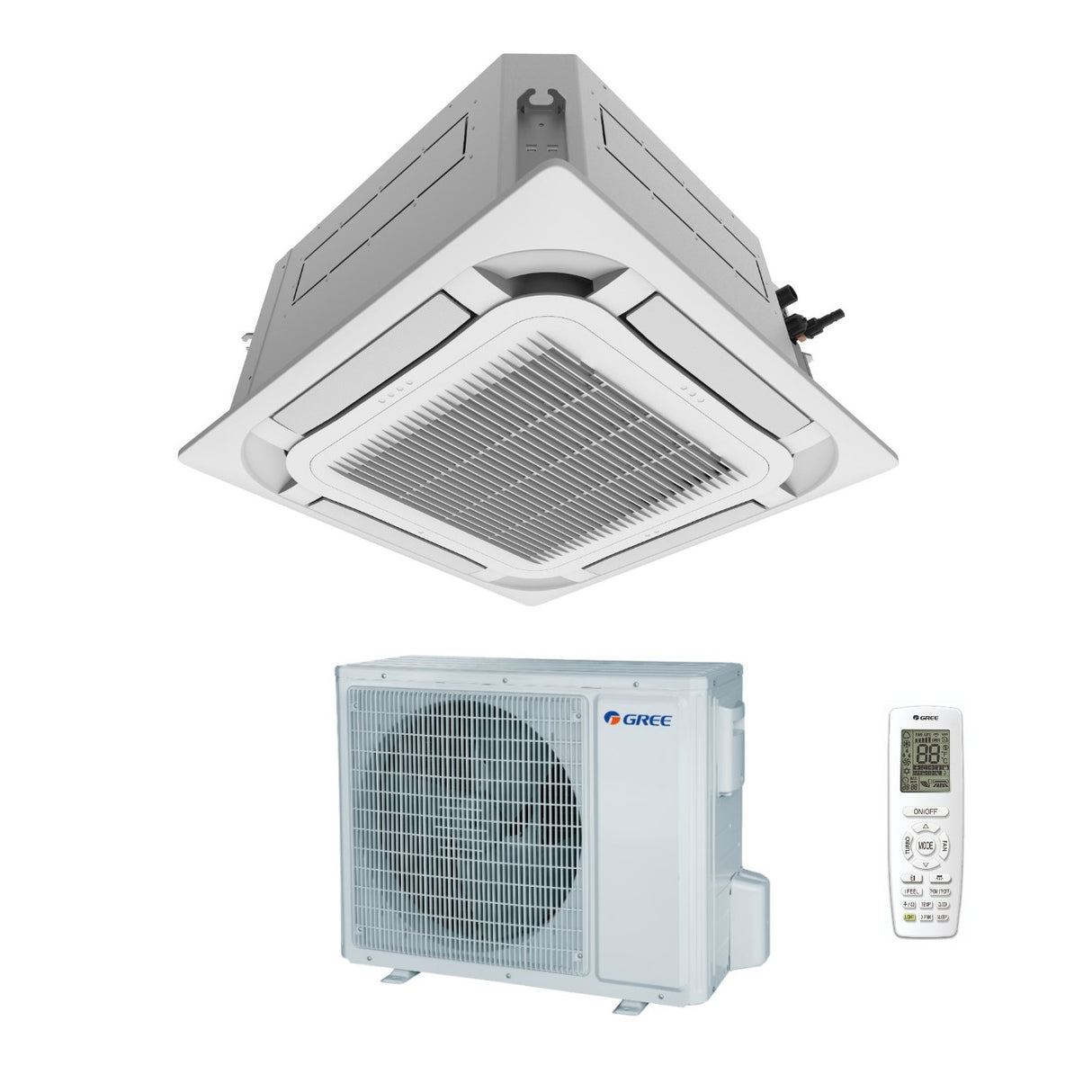 immagine-1-gree-climatizzatore-condizionatore-gree-a-cassetta-a-8-vie-12000-btu-gud35ta-t-r-32-wi-fi-optional-con-telecomando-e-pannello-incluso-novita