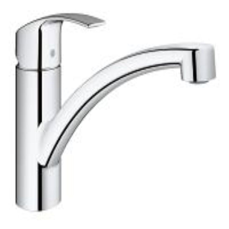 immagine-1-grohe-miscelatore-rubinetto-monocomando-per-lavello-cucina-grohe-eurosmart-33281002-bocca-bassa