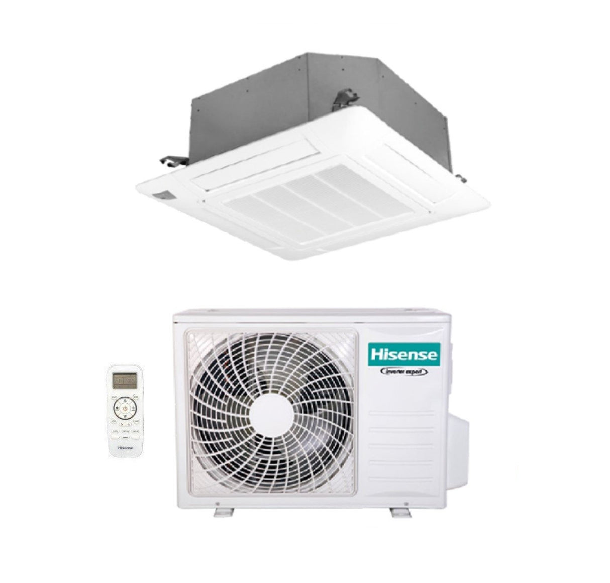 immagine-1-hisense-climatizzatore-condizionatore-hisense-a-cassetta-24000-btu-auc71ur4rgb4-r-32-wi-fi-optional-con-telecomando-e-pannello-incluso-novita