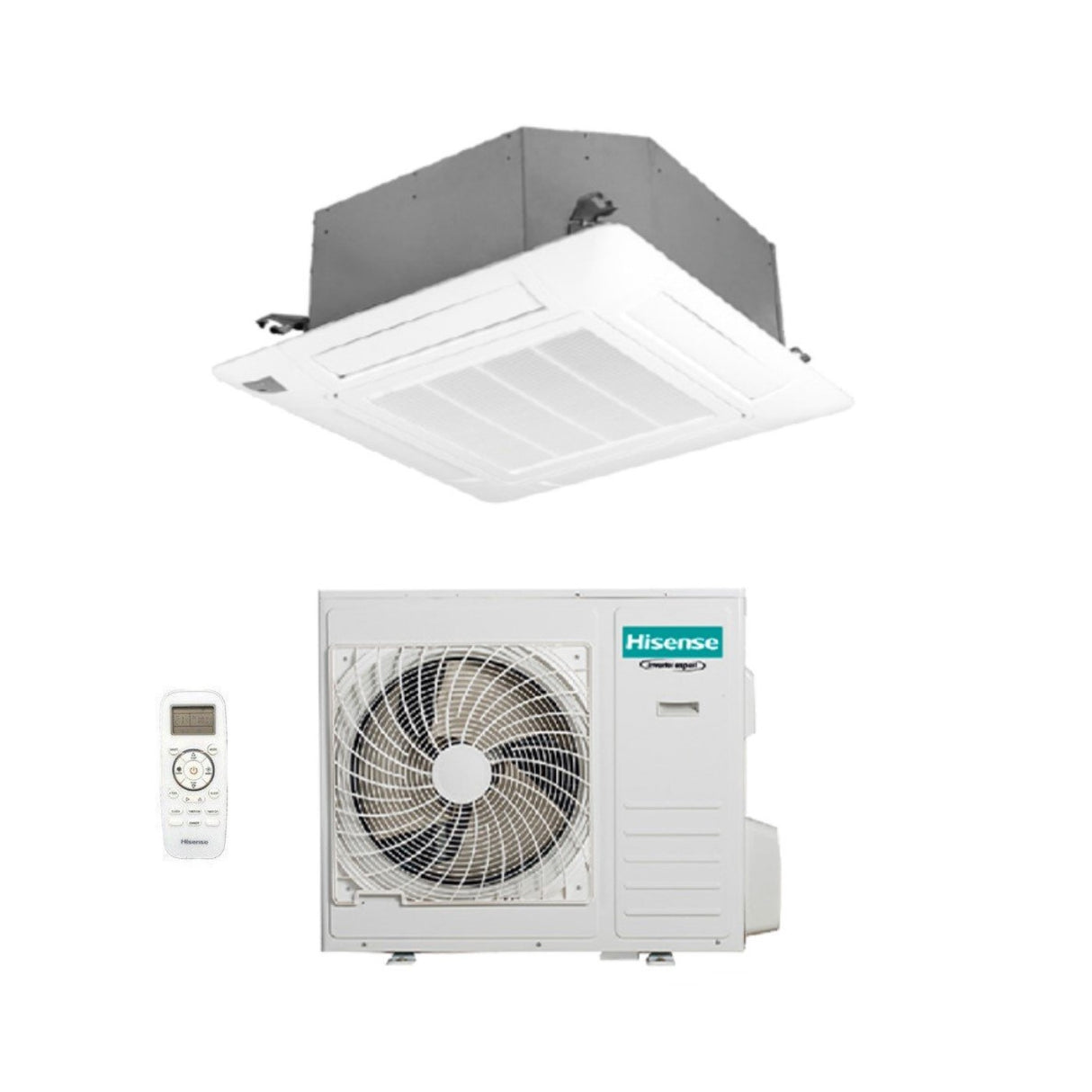 immagine-1-hisense-climatizzatore-condizionatore-hisense-a-cassetta-36000-btu-auc105ur4rgb4-r-32-wi-fi-optional-con-telecomando-e-pannello-incluso-novita