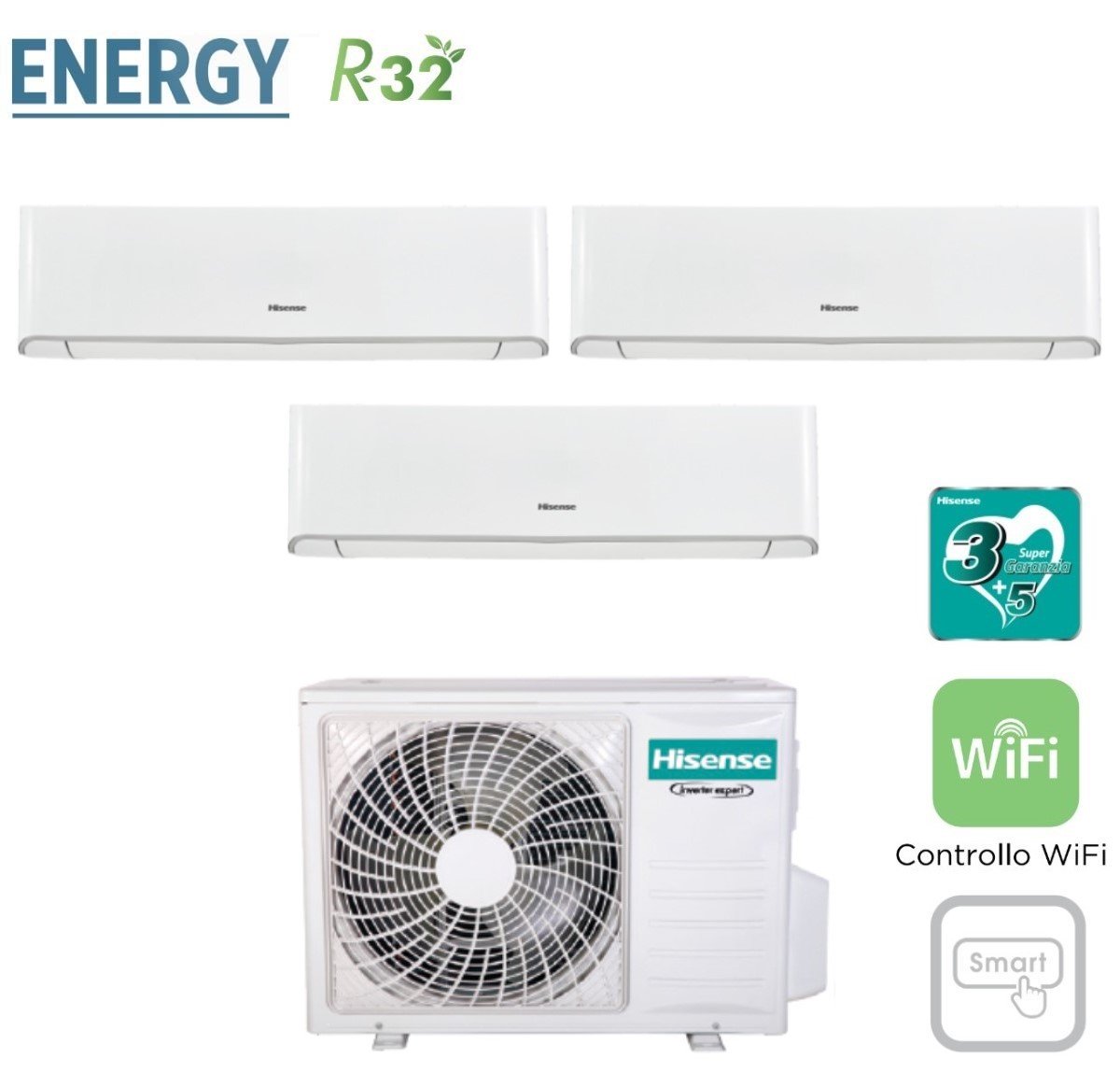 immagine-1-hisense-climatizzatore-condizionatore-hisense-trial-split-inverter-serie-energy-9912-con-3amw62u4rfa-r-32-wi-fi-integrato-9000900012000