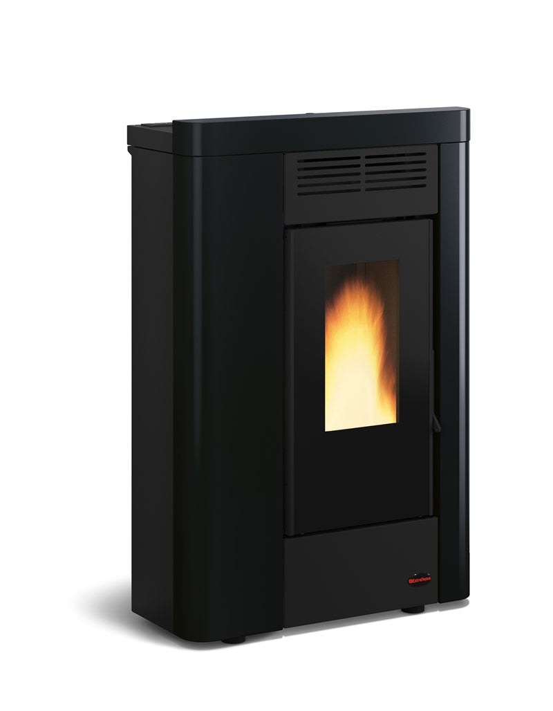 immagine-1-la-nordica-stufa-a-pellet-canalizzata-la-nordica-extraflame-modello-annabella-8-kw-colore-nero