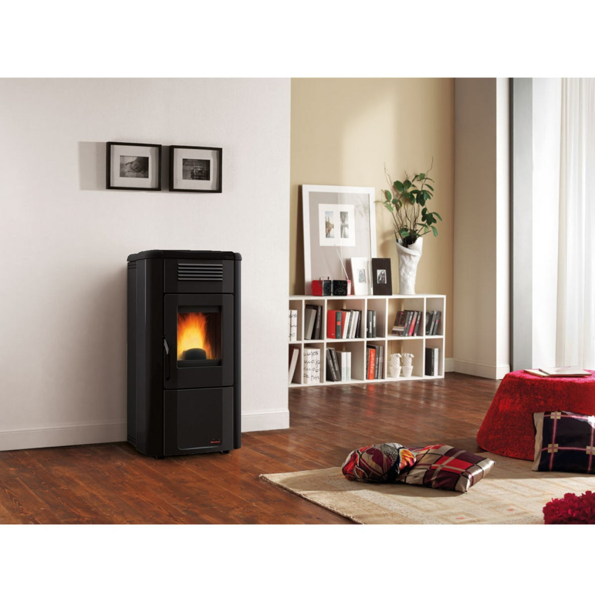 Vetro Ceramico Per Stufa La Nordica Extraflame Viviana Plus - 26x33,7cm Spessore 4mm - Foto 10