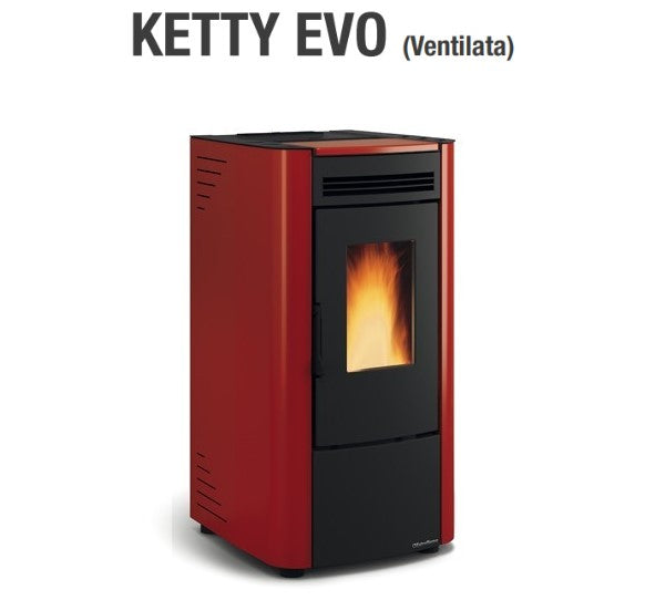 immagine-1-la-nordica-stufa-a-pellet-la-nordica-extraflame-modello-ketty-evo-65-kw-colore-bordeaux-telecomando-optional-ean-8008269005103