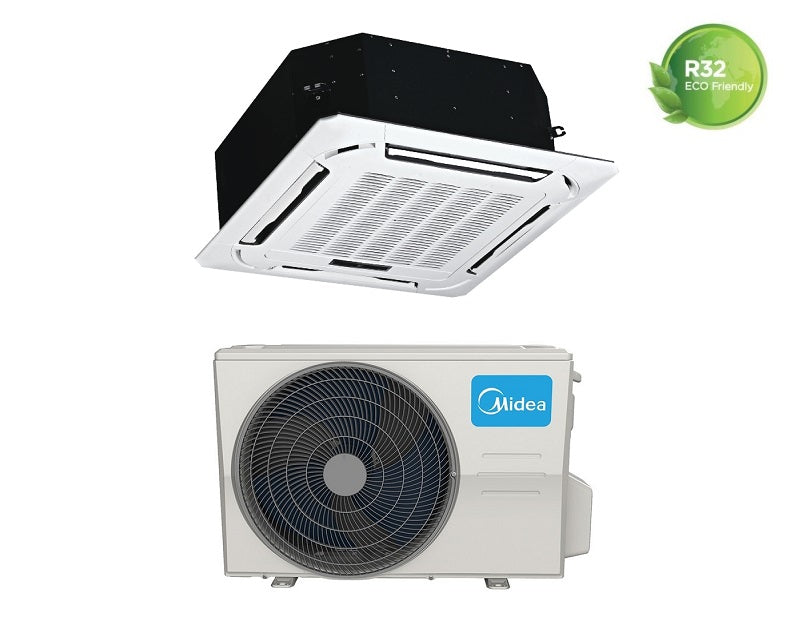 immagine-1-midea-climatizzatore-condizionatore-inverter-midea-cassetta-4-vie-super-slim-90x90-30000-btu-mcd1-30hrfnx-a-wi-fi-optional-griglia-inclusa