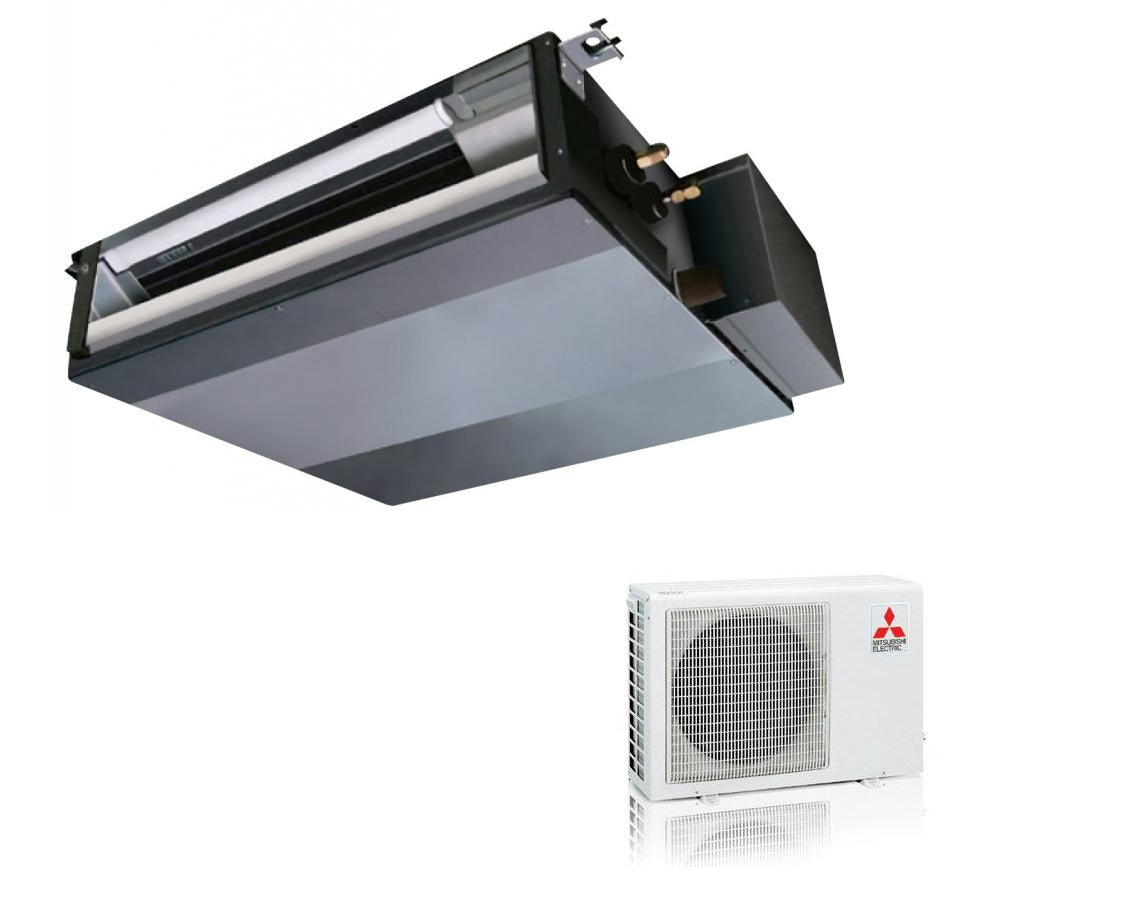 immagine-1-mitsubishi-electric-climatizzatore-condizionatore-mitsubishi-electric-canalizzato-canalizzabile-inverter-12000-btu-sez-m35da-suz-ka35-r-410-wi-fi-optional-completo-di-comando-par-fl32ma-e-e-ricevitore-segnale-serie-a-par-fa32ma-w