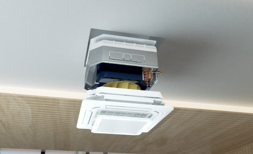 immagine-11-hisense-climatizzatore-condizionatore-hisense-dual-split-a-cassetta-1218-con-4amw81u4raa-r-32-wi-fi-optional-1200018000-con-telecomando-e-pannello-incluso-novita