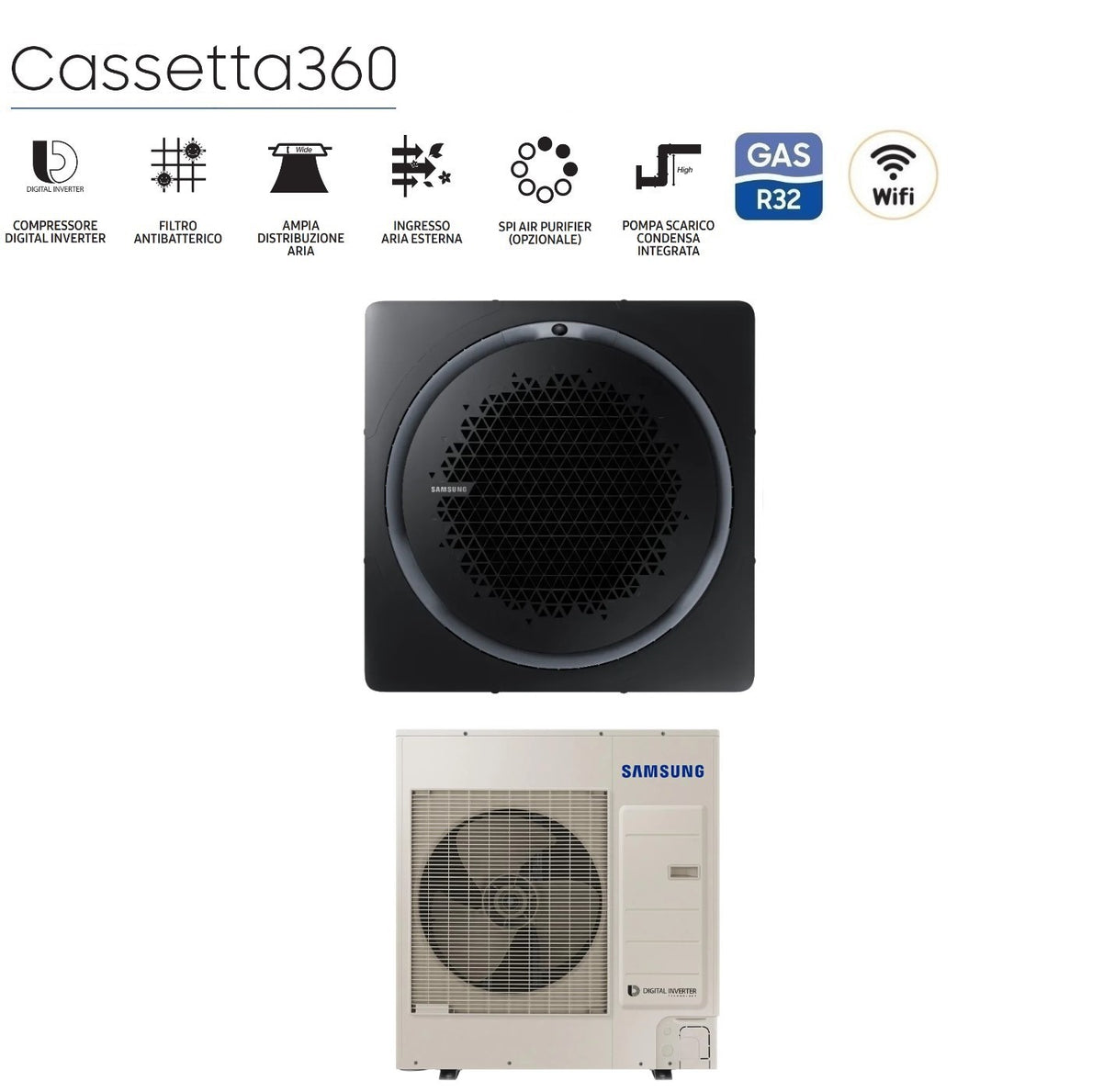 immagine-11-samsung-climatizzatore-condizionatore-samsung-inverter-cassetta-360-36000-btu-ac100rn4pkgeu-monofase-r-32-wi-fi-optional-vari-pannelli-disponibili