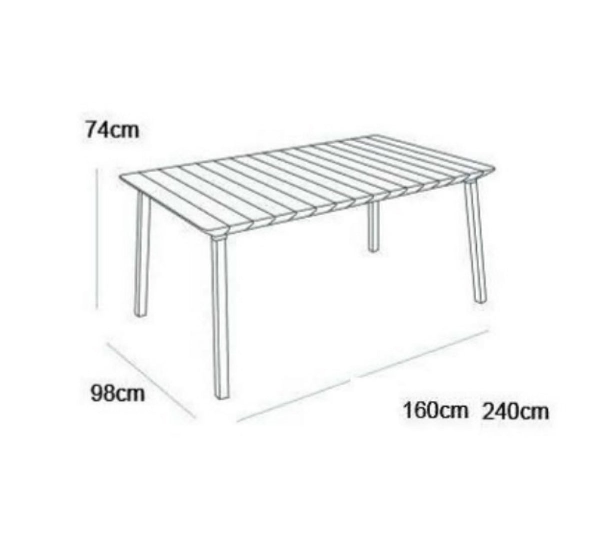 immagine-2-allibert-tavolo-allibert-lima-estensibile-160240-cm-colore-bianco