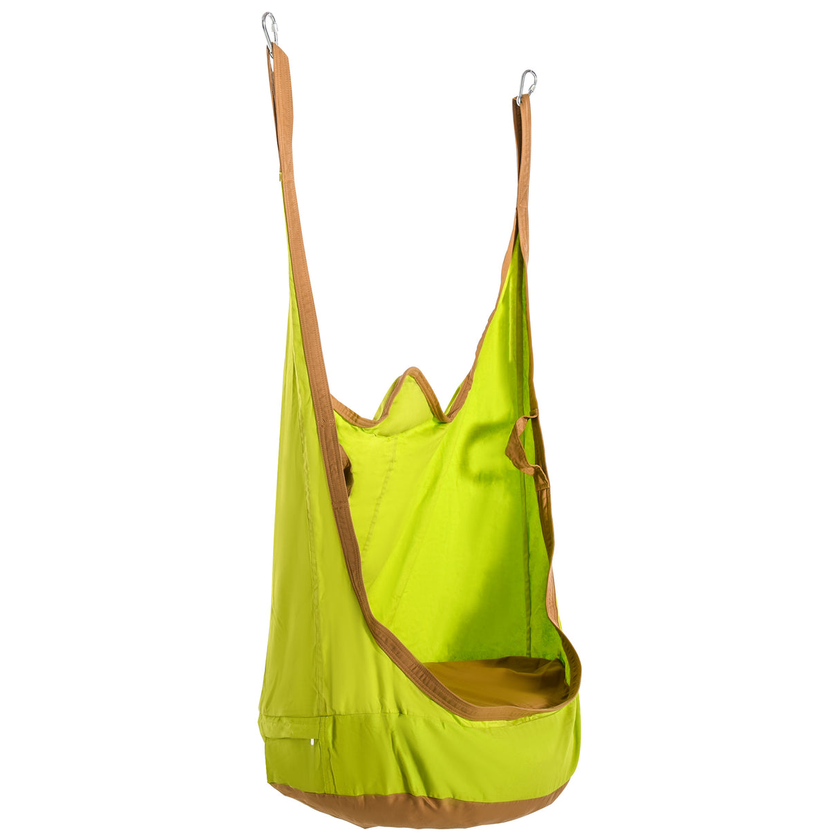 immagine-2-easycomfort-easycomfort-amaca-per-bambini-da-interno-o-esterno-sedia-sospesa-a-sacco-portatile-in-cotone-verde-e-marrone-75x55x140cm