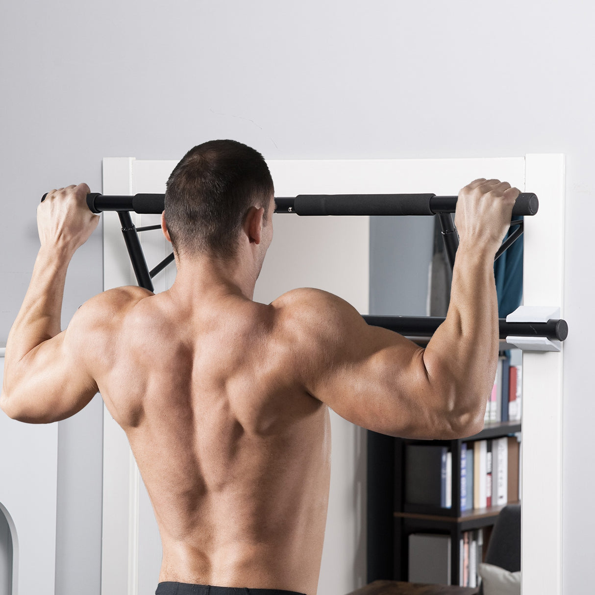 immagine-2-easycomfort-easycomfort-barra-per-trazioni-pieghevole-per-porte-75-95cm-con-installazione-senza-viti-in-acciaio-nero