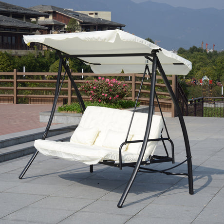 immagine-2-easycomfort-easycomfort-dondolo-da-giardino-3-posti-con-tetto-reclinabile-convertibile-in-letto-200x125x170-cm-crema-ean-8055776910123