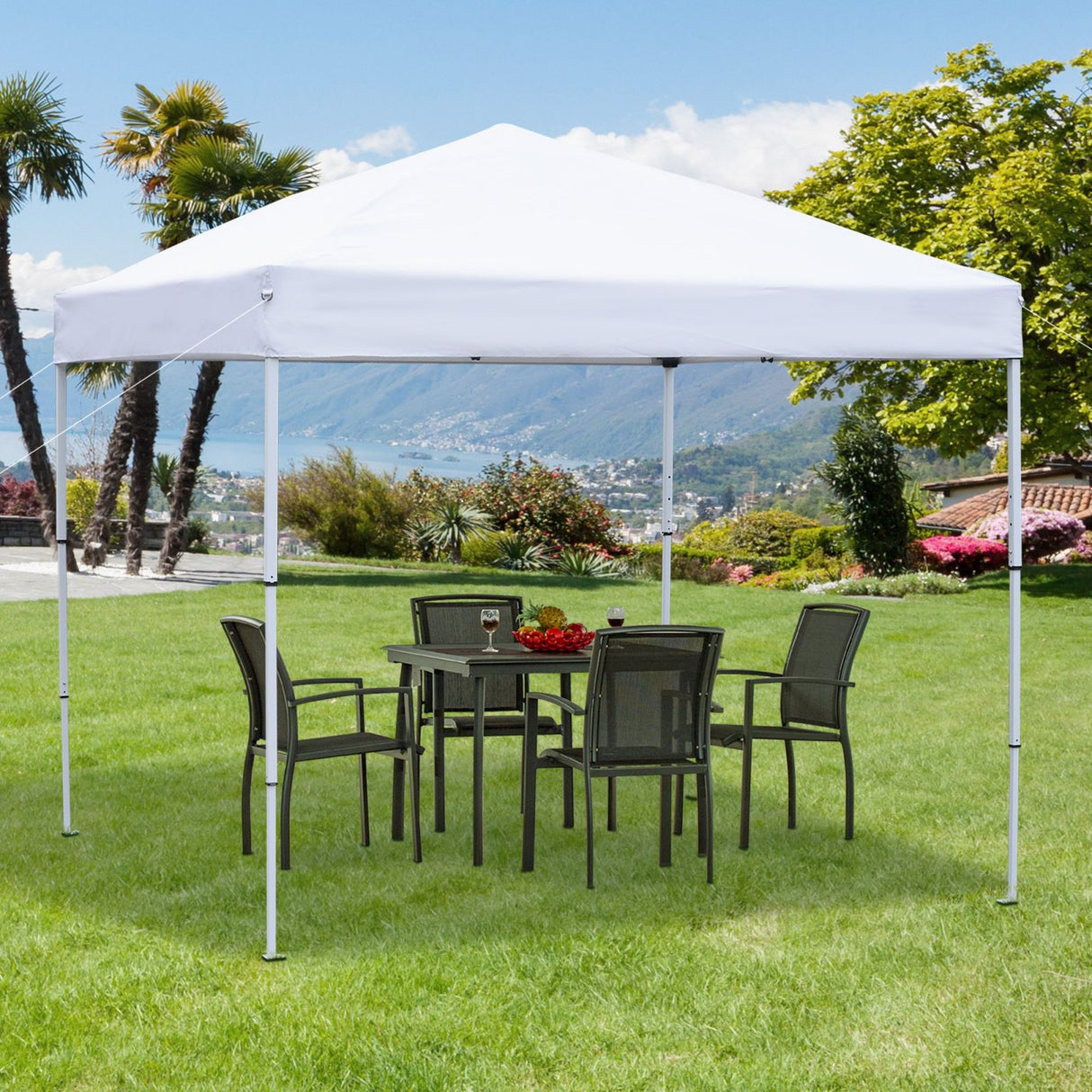 immagine-2-easycomfort-easycomfort-gazebo-pieghevole-rivestimento-in-oxford-con-corde-e-picchetti-bianco-2-5-x-2-5-m-ean-8054144137735