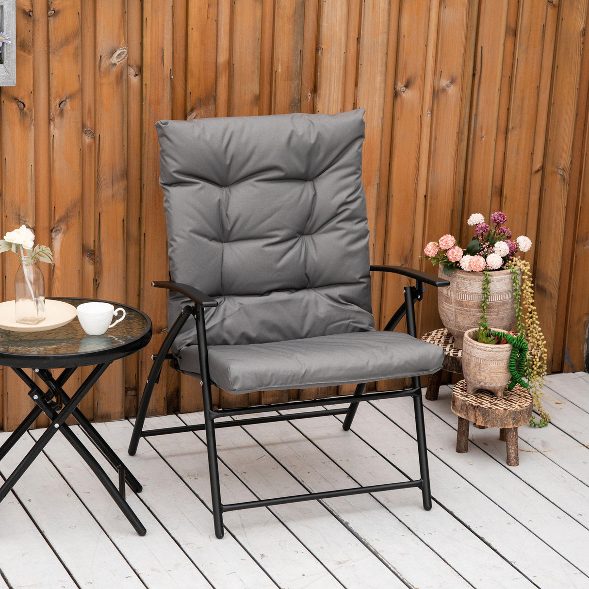 immagine-2-easycomfort-easycomfort-sedia-pieghevole-da-campeggio-con-schienale-reclinabile-su-2-livelli-e-cuscino-rimovibile-in-metallo-e-tessuto-oxford-grigio