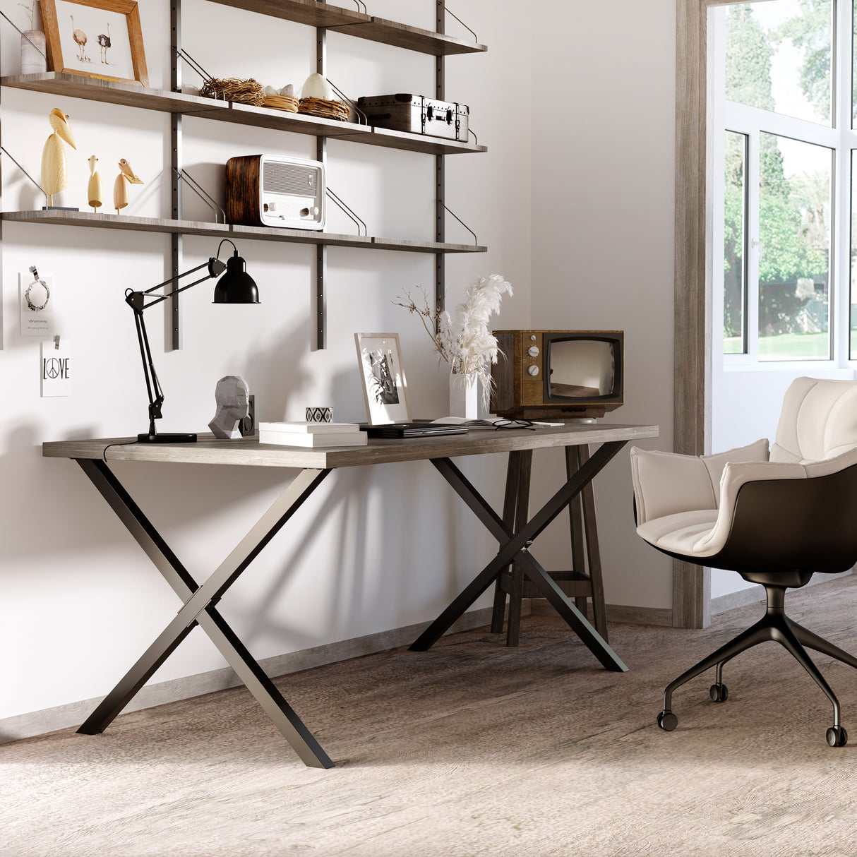 immagine-2-easycomfort-easycomfort-set-2-pezzi-gambe-per-tavolo-in-acciaio-a-x-piedi-per-tavolo-con-16-viti-incluse-gambe-preforate-con-4-fori-40x2-5x43cm-nero