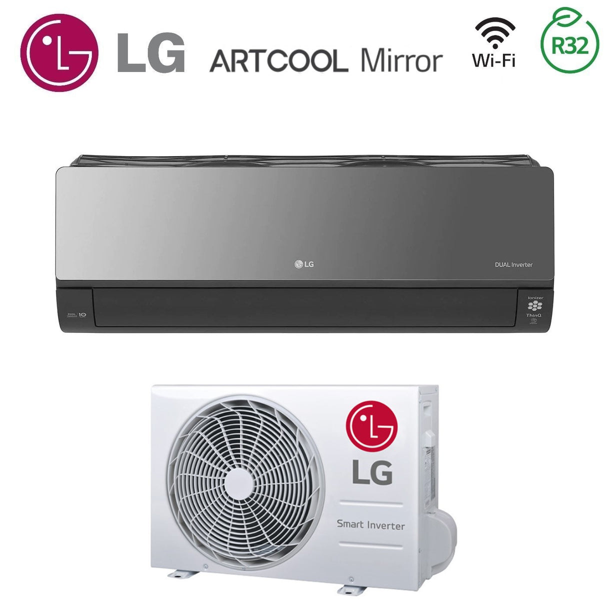 immagine-2-lg-climatizzatore-condizionatore-lg-inverter-serie-artcool-mirror-12000-btu-ac12bk-r-32-wi-fi-integrato-uv-nano-voice-control-classe-aa