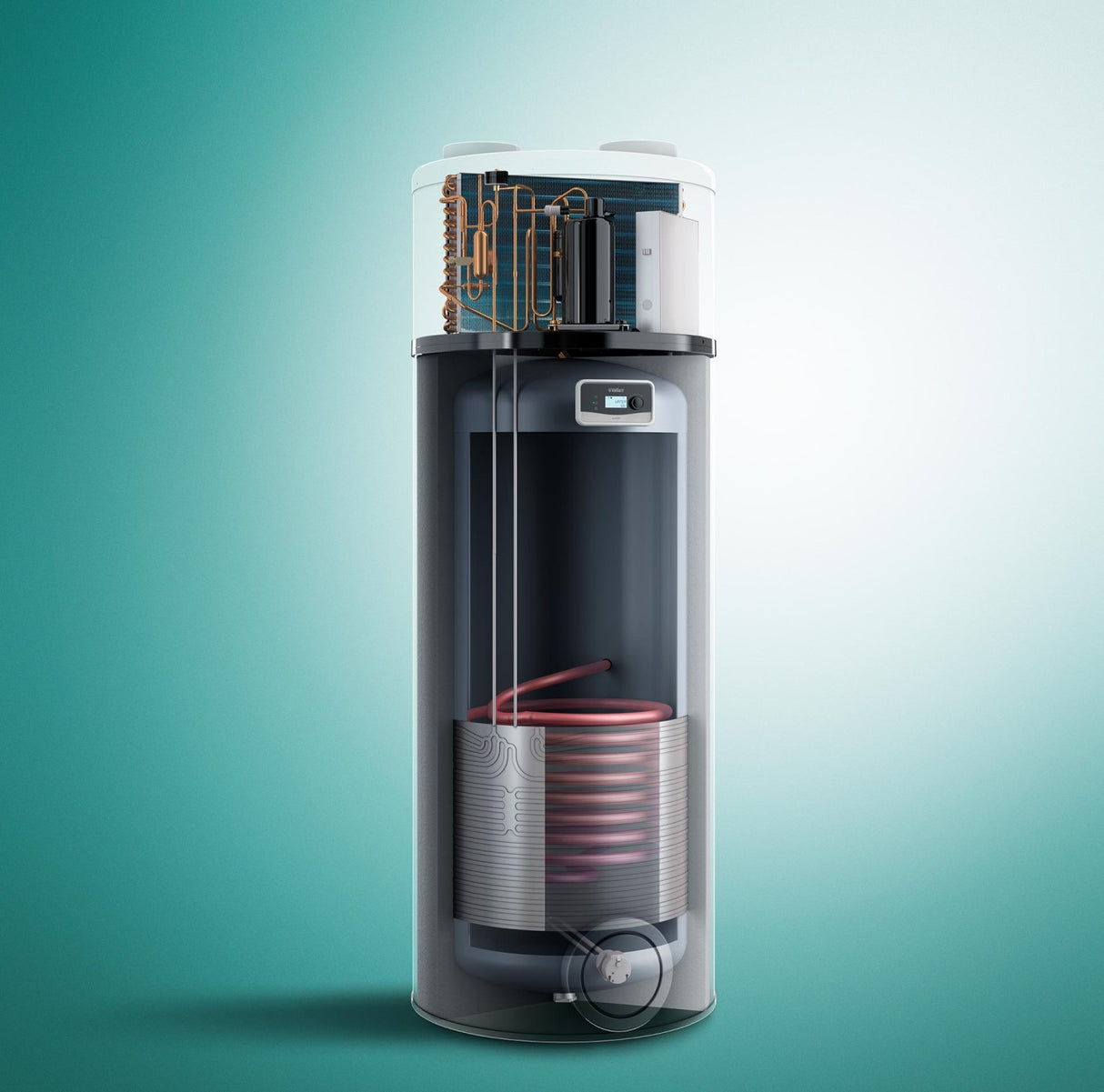 immagine-2-vaillant-scaldacqua-in-pompa-di-calore-vaillant-arostor-bm-2705-da-270-litri-0010026819-con-serpentina-gas-r290-installazione-a-basamento