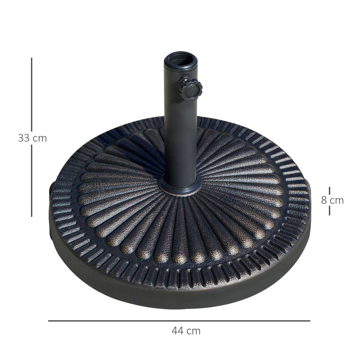 immagine-3-easycomfort-easycomfort-base-per-ombrellone-rotonda-da-14-28kg-in-resina-con-decorazione-per-pali-da-38mm-e-48mm-44x33cm-bronzo