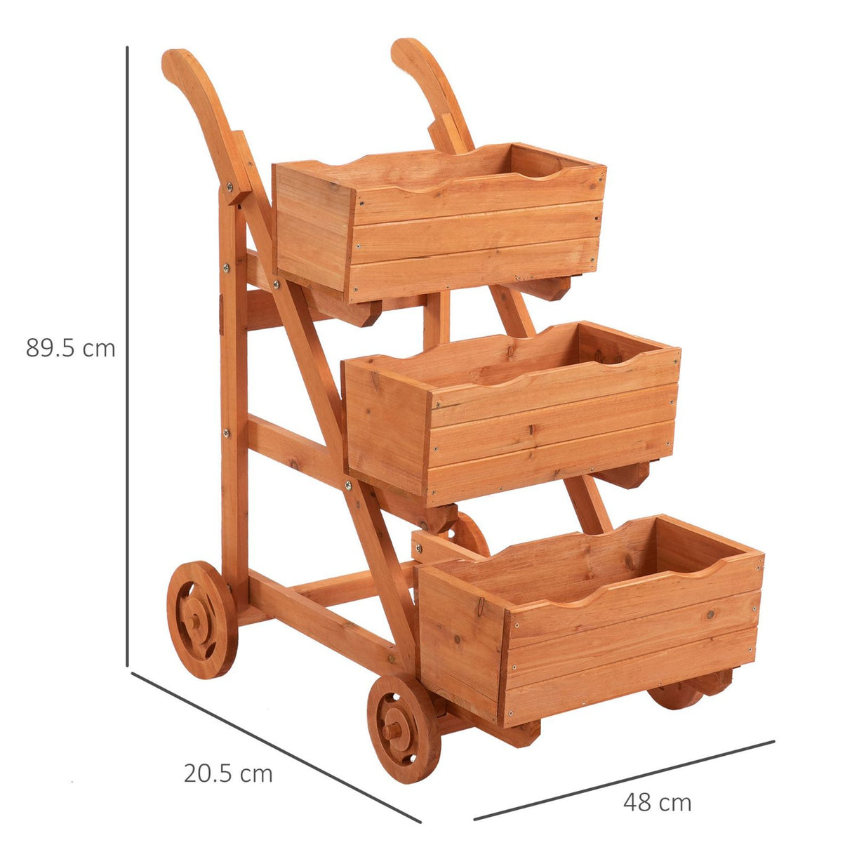 immagine-3-easycomfort-easycomfort-fioriera-da-balcone-in-legno-verticale-a-3-livelli-carrello-porta-piante-da-esterno-portafiori-con-4-ruote-48-x-82-x-89-5cm-ean-8054144136370