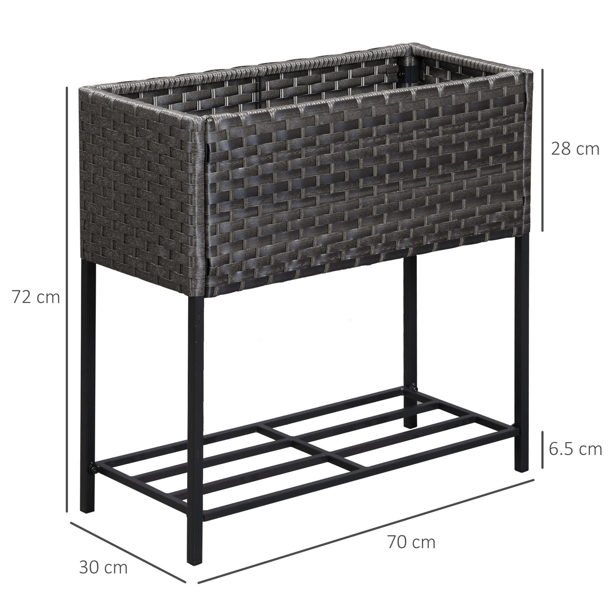 immagine-3-easycomfort-easycomfort-fioriera-effetto-vimini-con-ripiano-grigio-70cm-x-30cm-x-72cm-ean-8054144132303