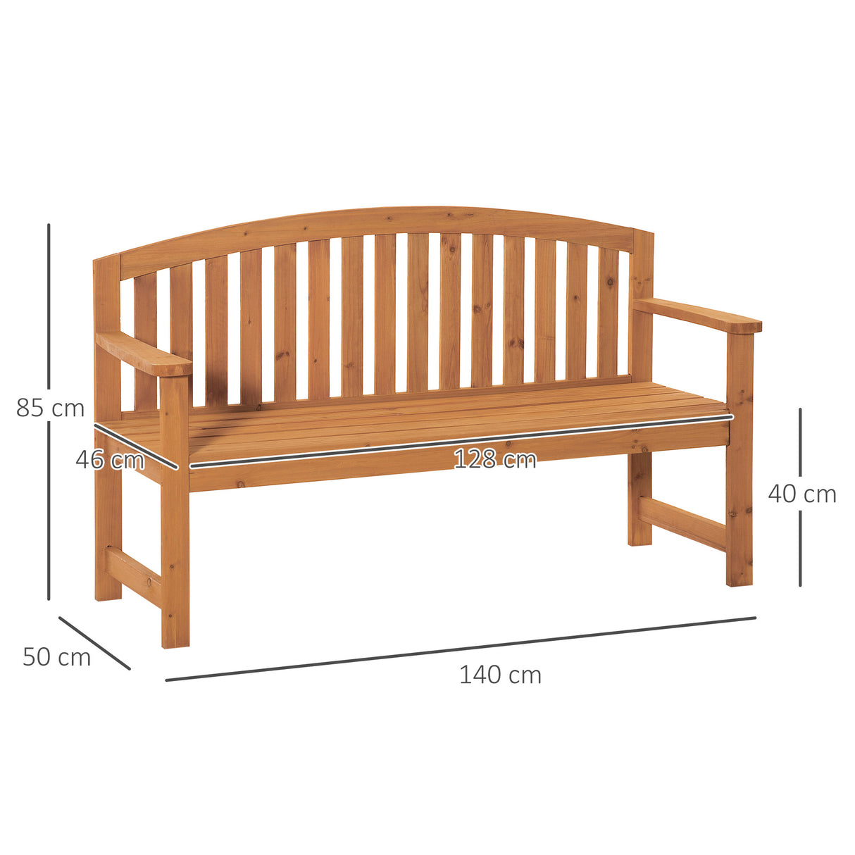 immagine-3-easycomfort-easycomfort-panchina-da-giardino-3-posti-in-legno-di-abete-con-seduta-a-doghe-140x50x85cm