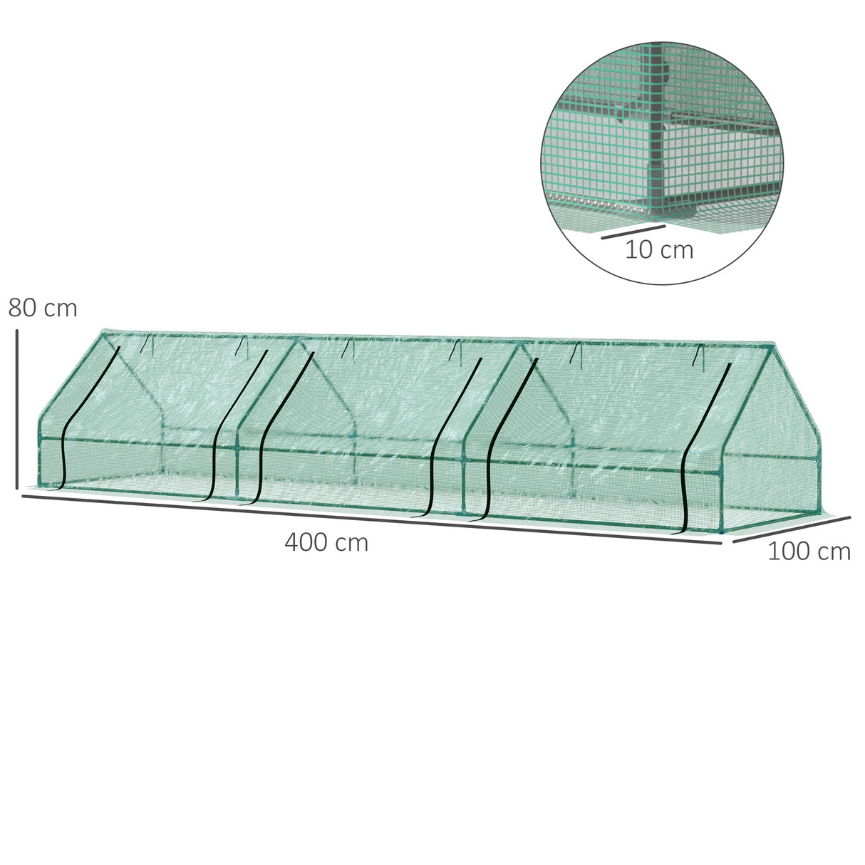 immagine-3-easycomfort-easycomfort-serra-per-piante-fiori-ortaggi-colivazione-da-giardino-balcone-con-tubi-di-acciaio-e-copertura-in-polietilene-con-3-porte-verde-400cm-x-100cm-x-80cm-ean-8054111848282