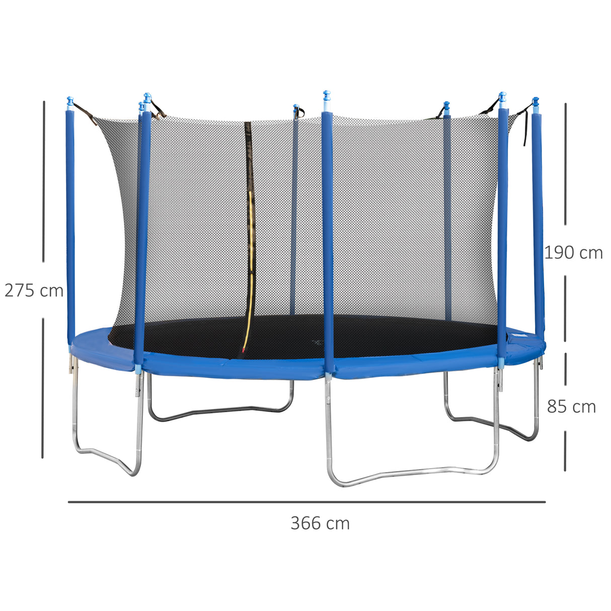 immagine-3-easycomfort-easycomfort-tappeto-elastico-per-bambini-e-adulti-con-rete-e-bordo-imbottito-trampolino-da-giardino-366x275cm-blu-e-nero