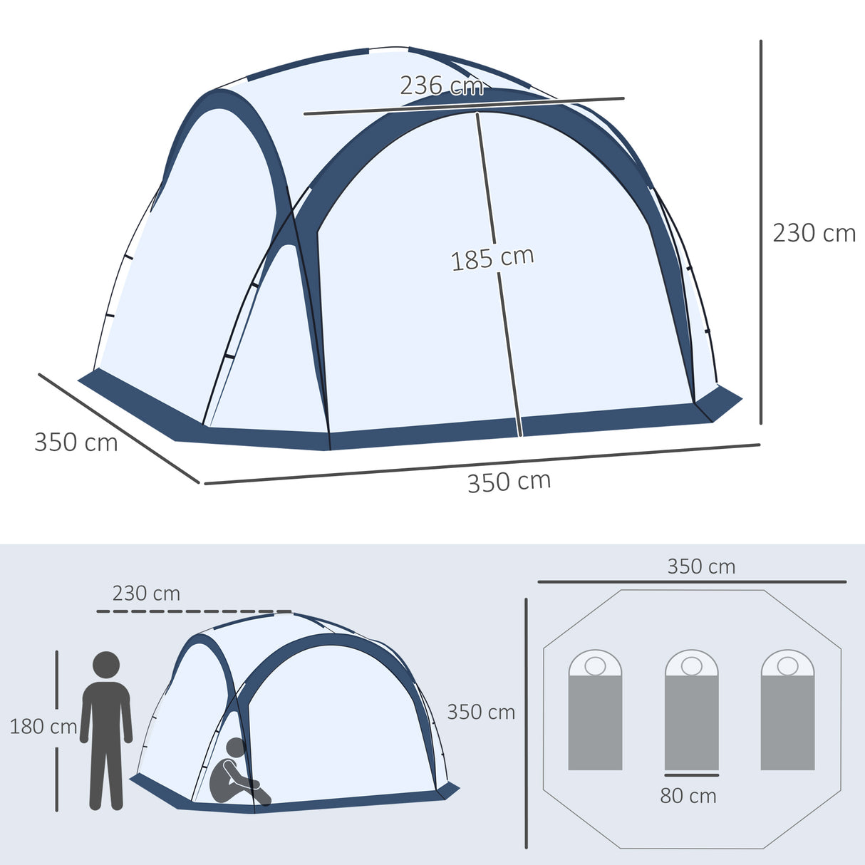 immagine-3-easycomfort-easycomfort-tenda-da-campeggio-6-8-persone-4-porte-a-cerniera-borsa-e-gancio-350x350x230cm-bianca-e-blu