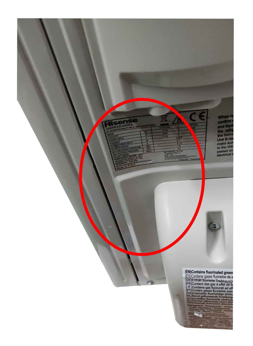 immagine-3-hisense-area-occasioni-climatizzatore-condizionatore-hisense-dual-split-inverter-serie-hi-comfort-99-con-2amw42u4rra-r-32-wi-fi-integrato-90009000-novita