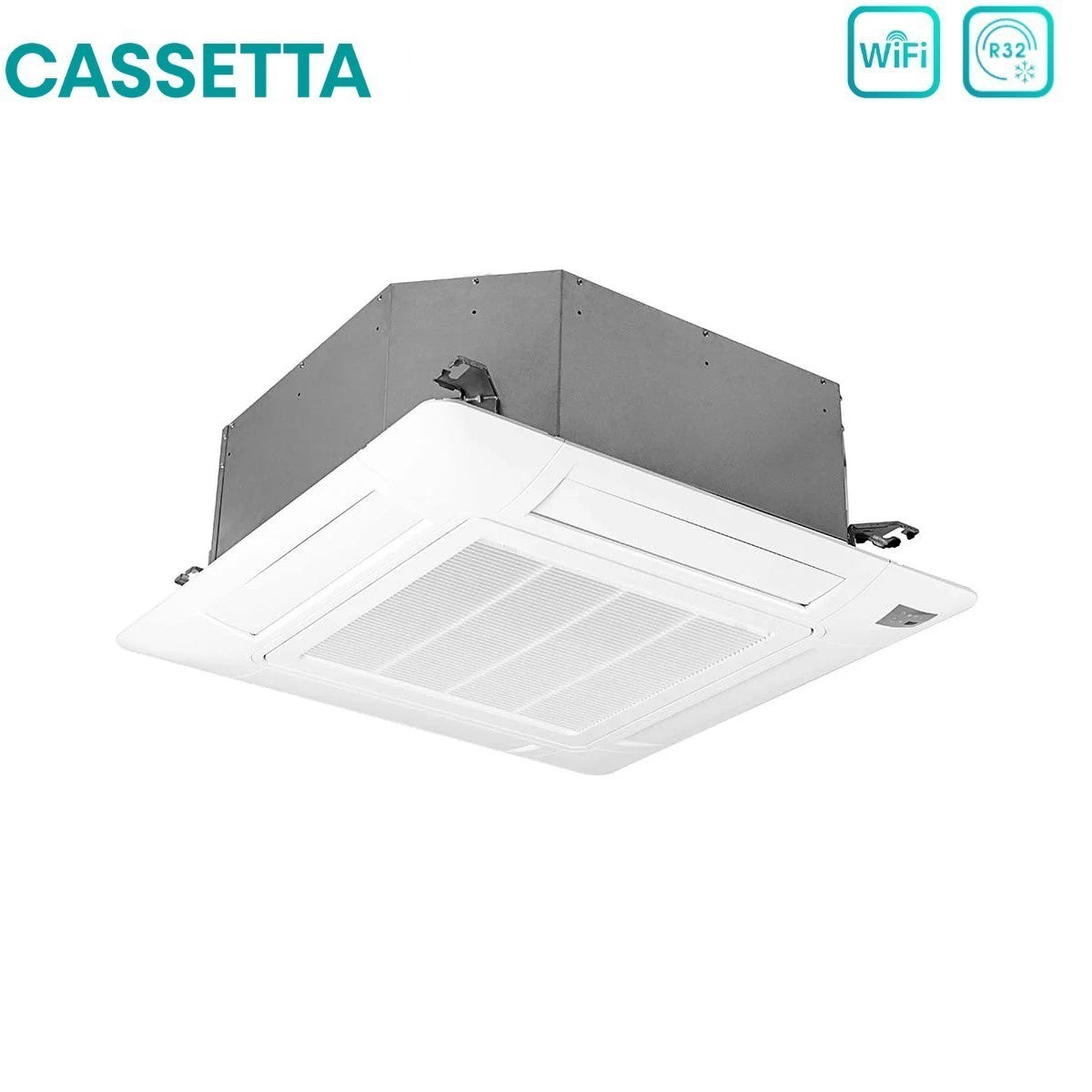 immagine-3-hisense-climatizzatore-condizionatore-hisense-dual-split-inverter-a-cassetta-99-con-2amw35u4rgc-r-32-wi-fi-optional-90009000-con-telecomando-e-pannello-incluso