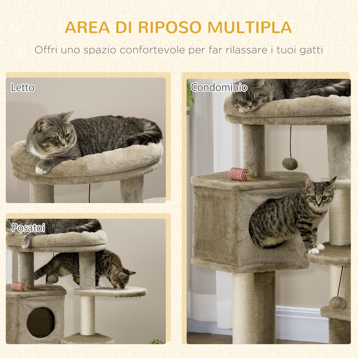 immagine-4-easycomfort-easycomfort-albero-tiragraffi-per-gatti-con-pali-in-sisal-lettino-casetta-e-piattaforme-55x55x94-cm-marrone