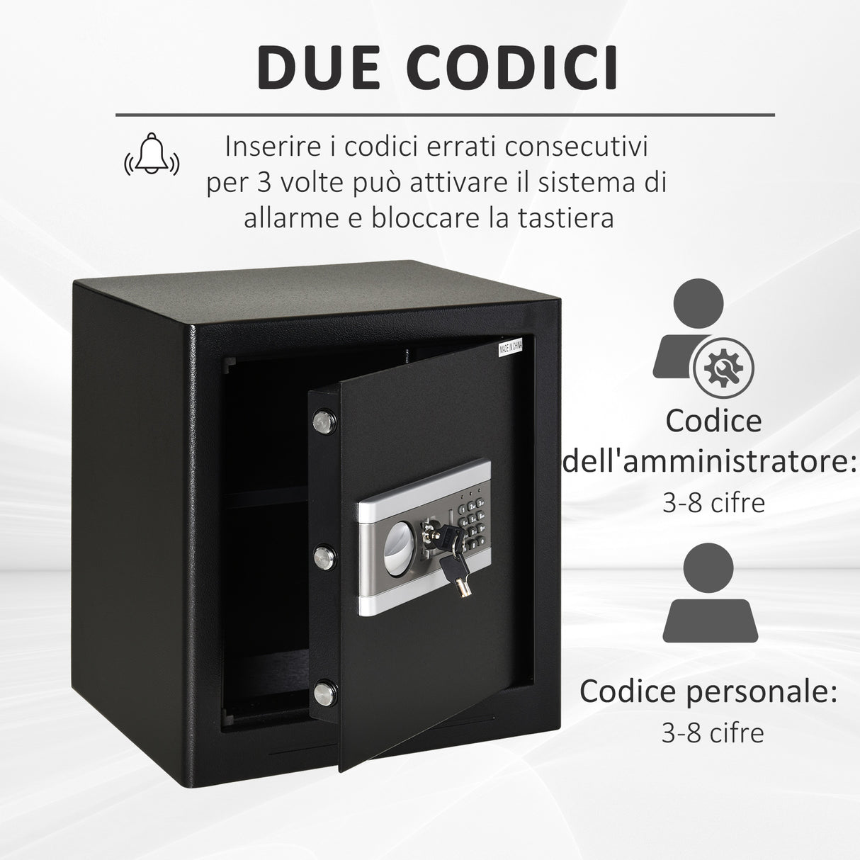 immagine-4-easycomfort-easycomfort-cassaforte-elettronica-in-acciaio-nero-con-chiave-e-2-codici-pin-38l-x-31p-x-42-7acm-ean-8054144138466