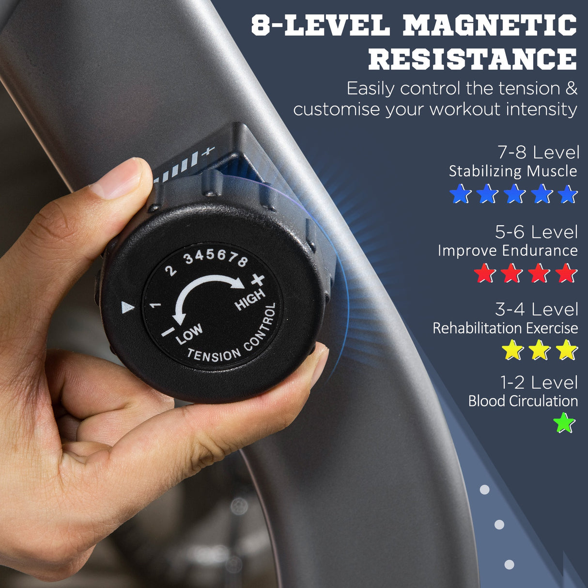 immagine-4-easycomfort-easycomfort-cyclette-orizzontale-recumbent-con-8-livelli-di-resistenza-schermo-lcd-e-seduta-regolabile-122-137x62x103-cm