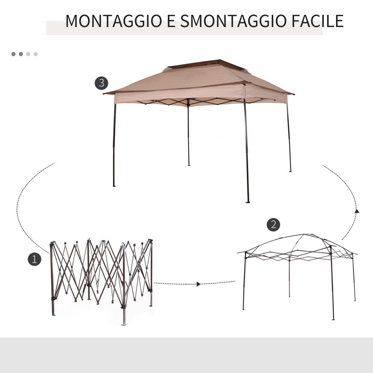 immagine-4-easycomfort-easycomfort-gazebo-doppio-tetto-impermeabile-con-zanzariere-marrone-3-25x3-25m-ean-8055776912325