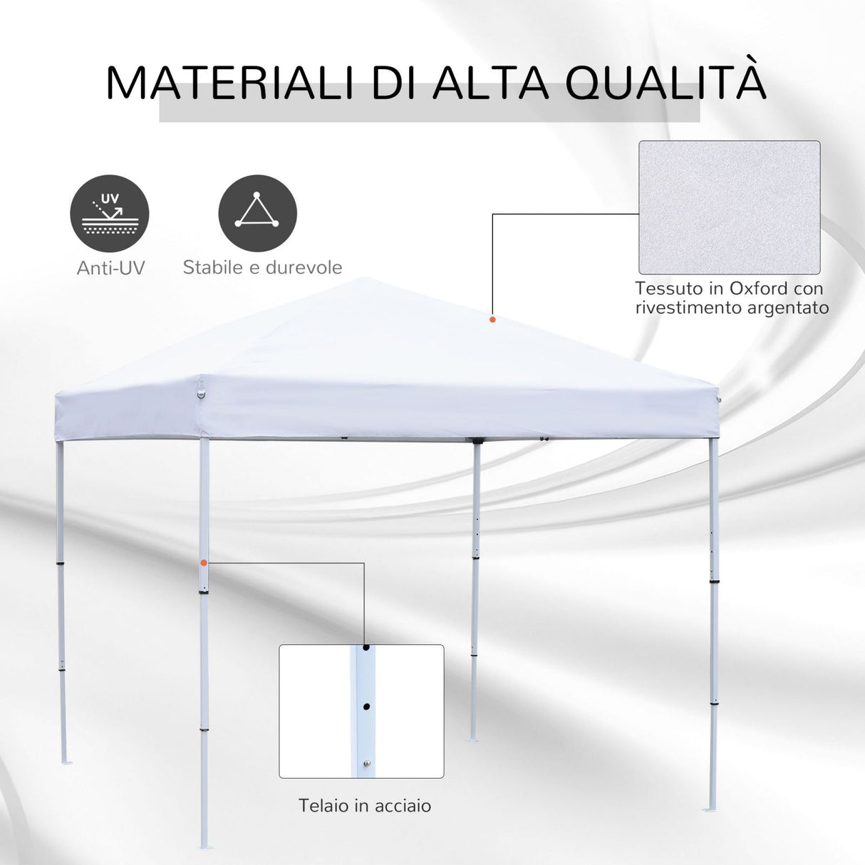 immagine-4-easycomfort-easycomfort-gazebo-pieghevole-rivestimento-in-oxford-con-corde-e-picchetti-bianco-2-5-x-2-5-m-ean-8054144137735