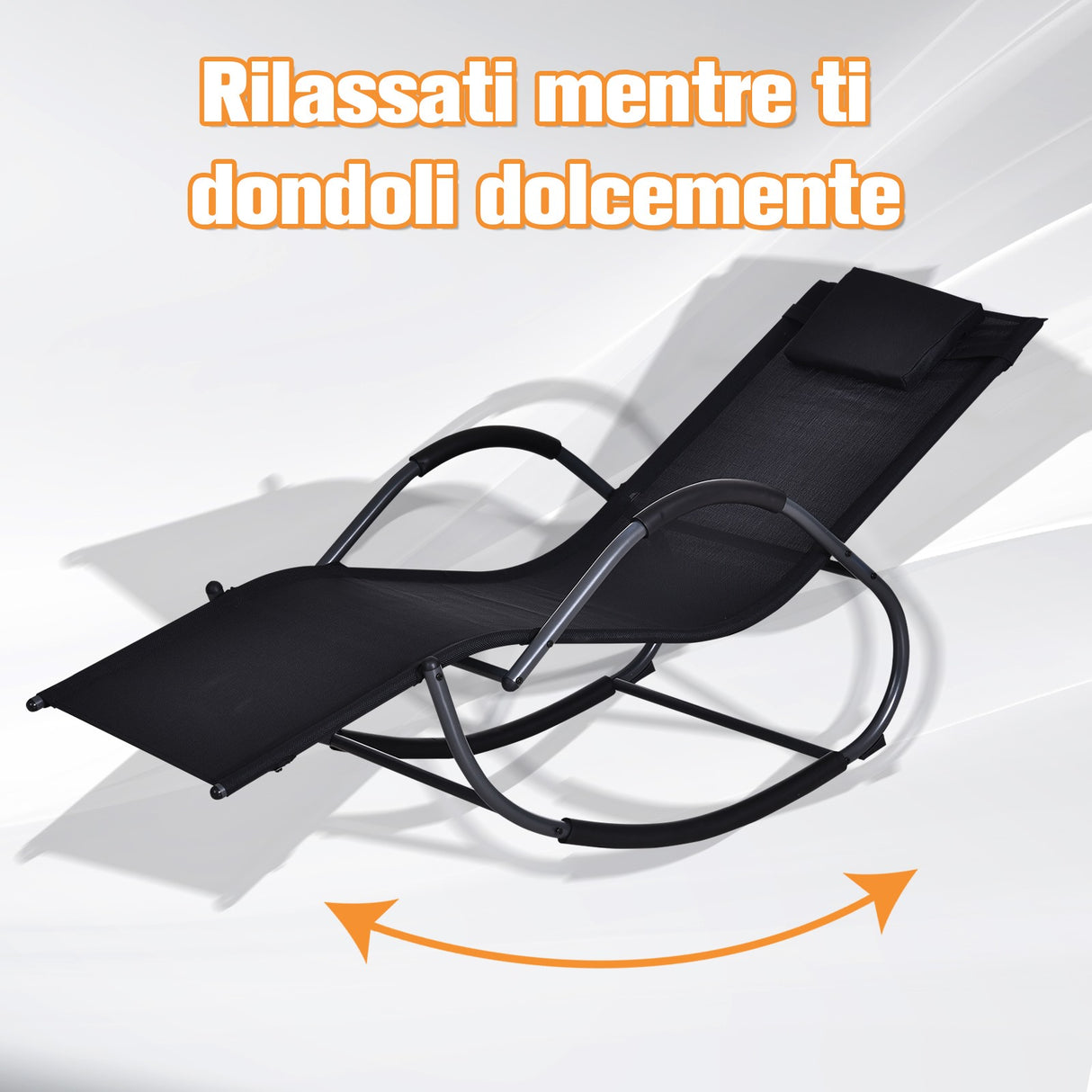 immagine-4-easycomfort-easycomfort-lettino-sedia-sdraio-a-dondolo-zero-gravity-da-giardino-impermeabilesedia-a-dondolo-esterno-con-poggiatesta-nero-160x61x79-cm-ean-8054144130798