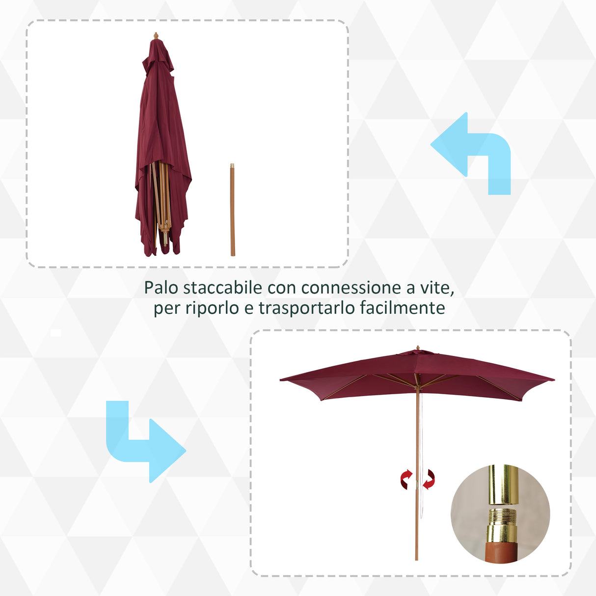 immagine-4-easycomfort-easycomfort-ombrellone-2x3-m-da-giardino-impermeabile-a-8-stecche-in-legno-e-bambu-bordeaux