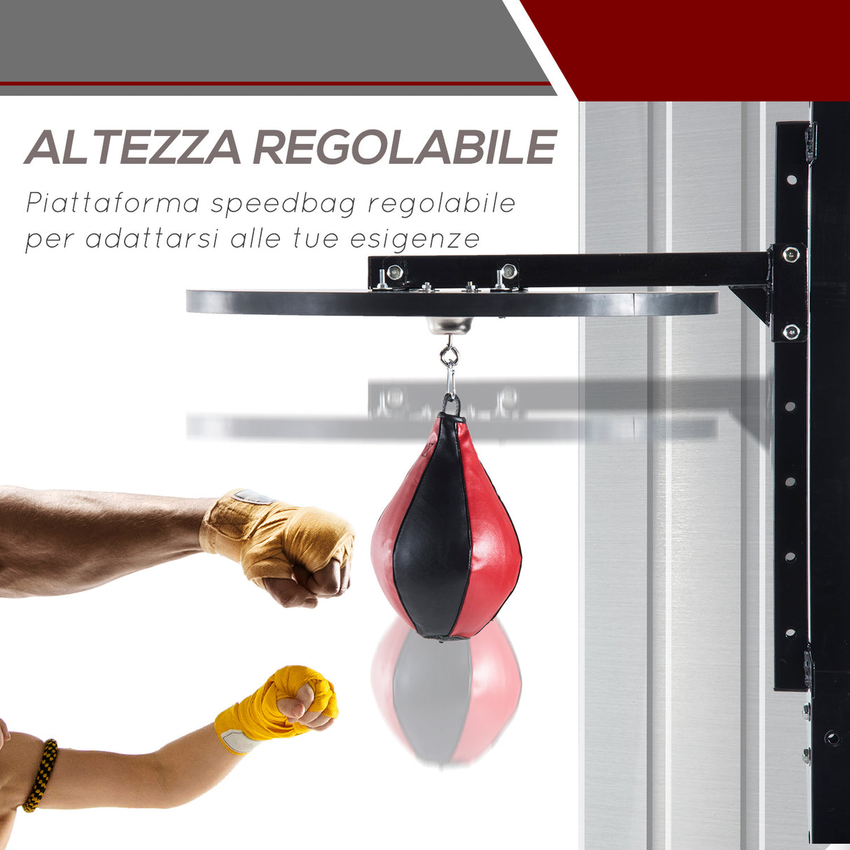 immagine-4-easycomfort-easycomfort-piattaforma-boxe-con-speedball-21-cm-punching-ball-per-allenamento-pugilato-arti-marziali-in-legno-e-acciaio-ean-8054111846172
