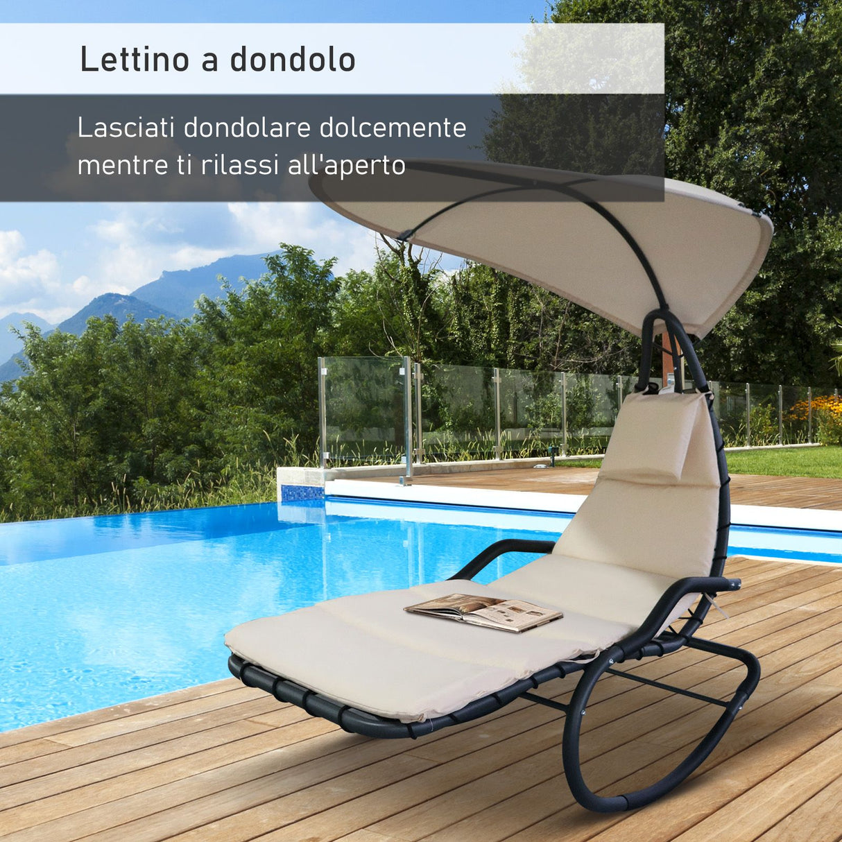 immagine-4-easycomfort-easycomfort-poltrona-sdraio-sospesa-con-materassino-imbottito-e-poggiatesta-grigio-e-crema-ean-8055776914947