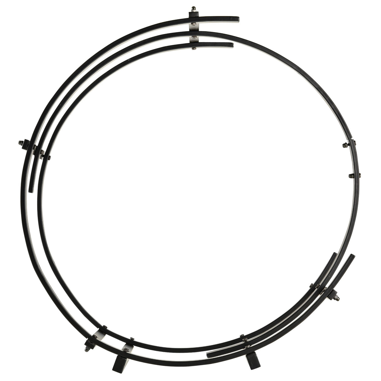 immagine-4-easycomfort-easycomfort-portalegna-in-ferro-per-camino-forma-ad-anello-nero-ean-8054111842402